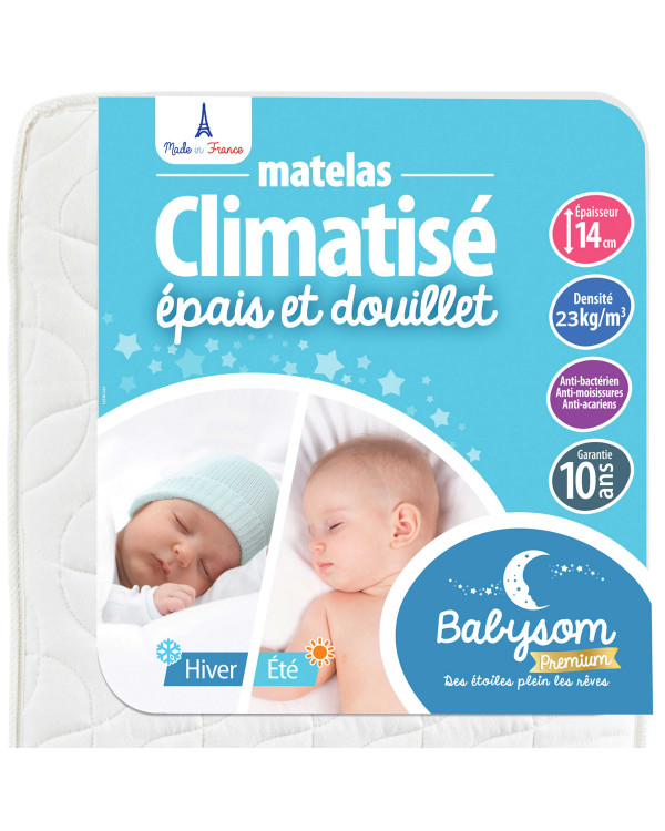 Matelas bébé climatisé