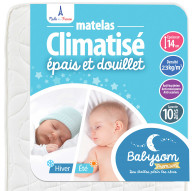 Matelas bébé climatisé