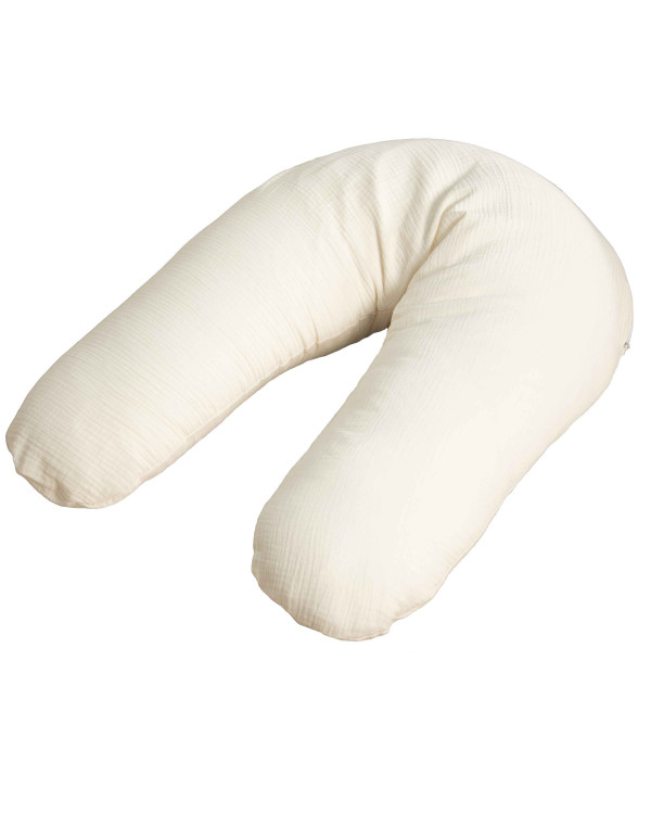 Coussin d'allaitement gaz de coton