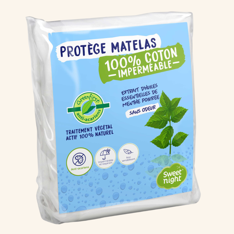 Protège matelas Anti-acariens imperméable