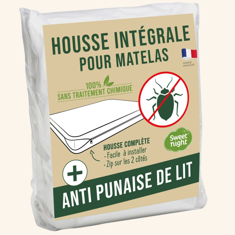 Housse intégrale enfant anti-punaise de lit