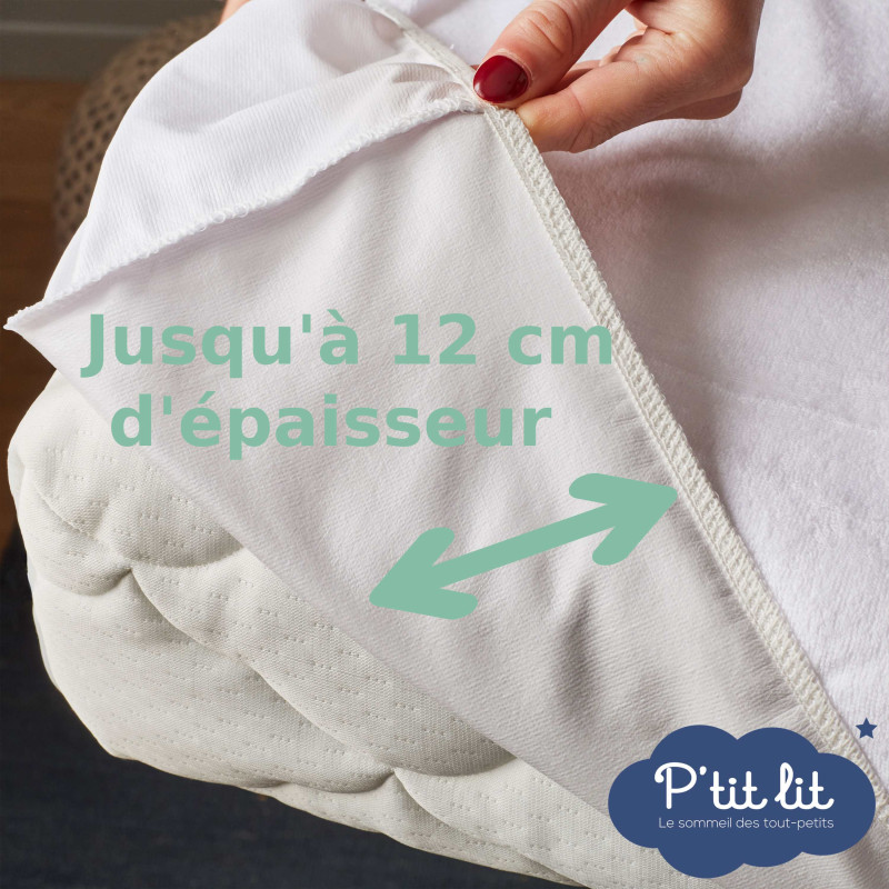 Protège matelas bébé imperméable - 100% naturel