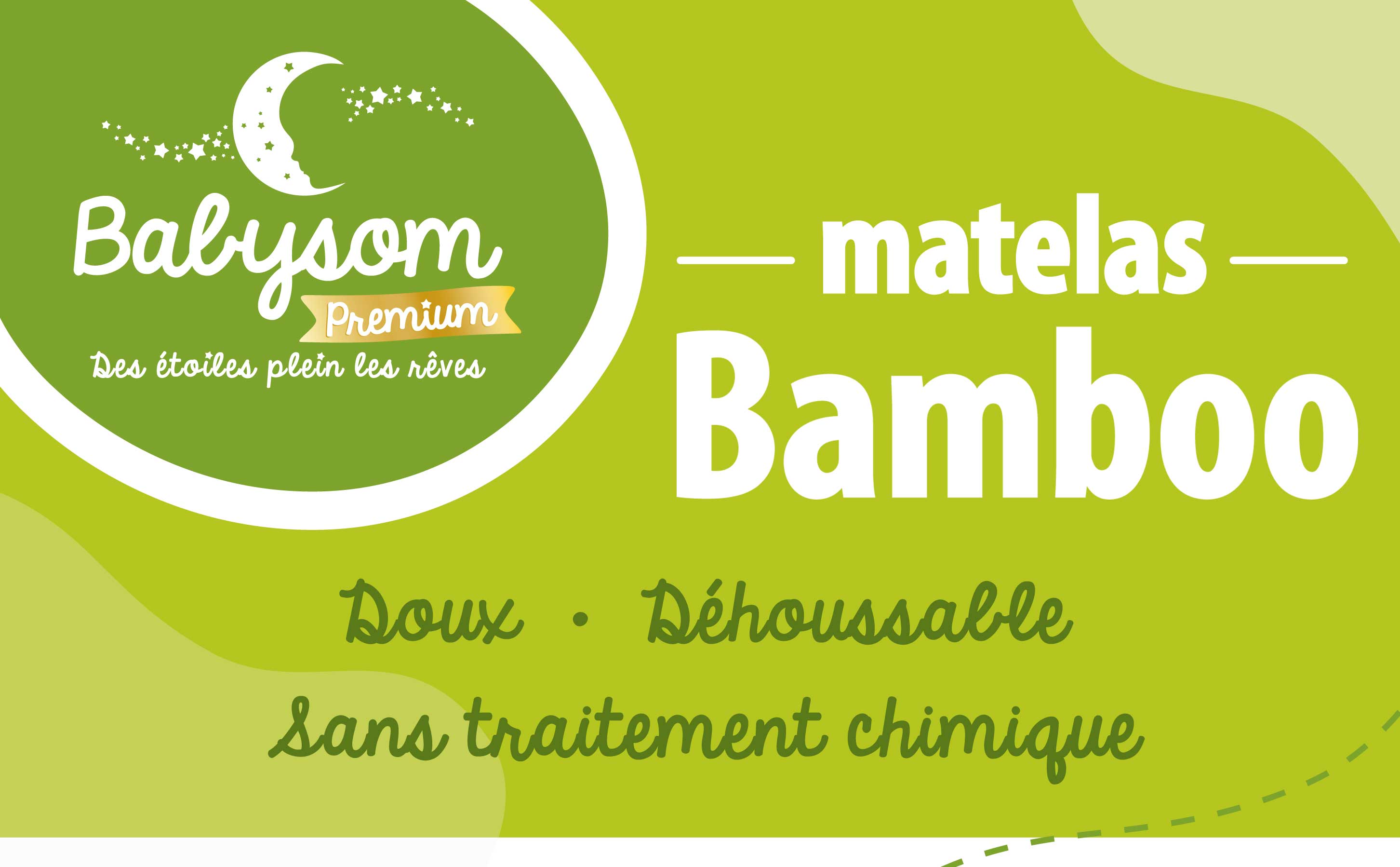 matelas 80x160 bambou - Matelas No Stress