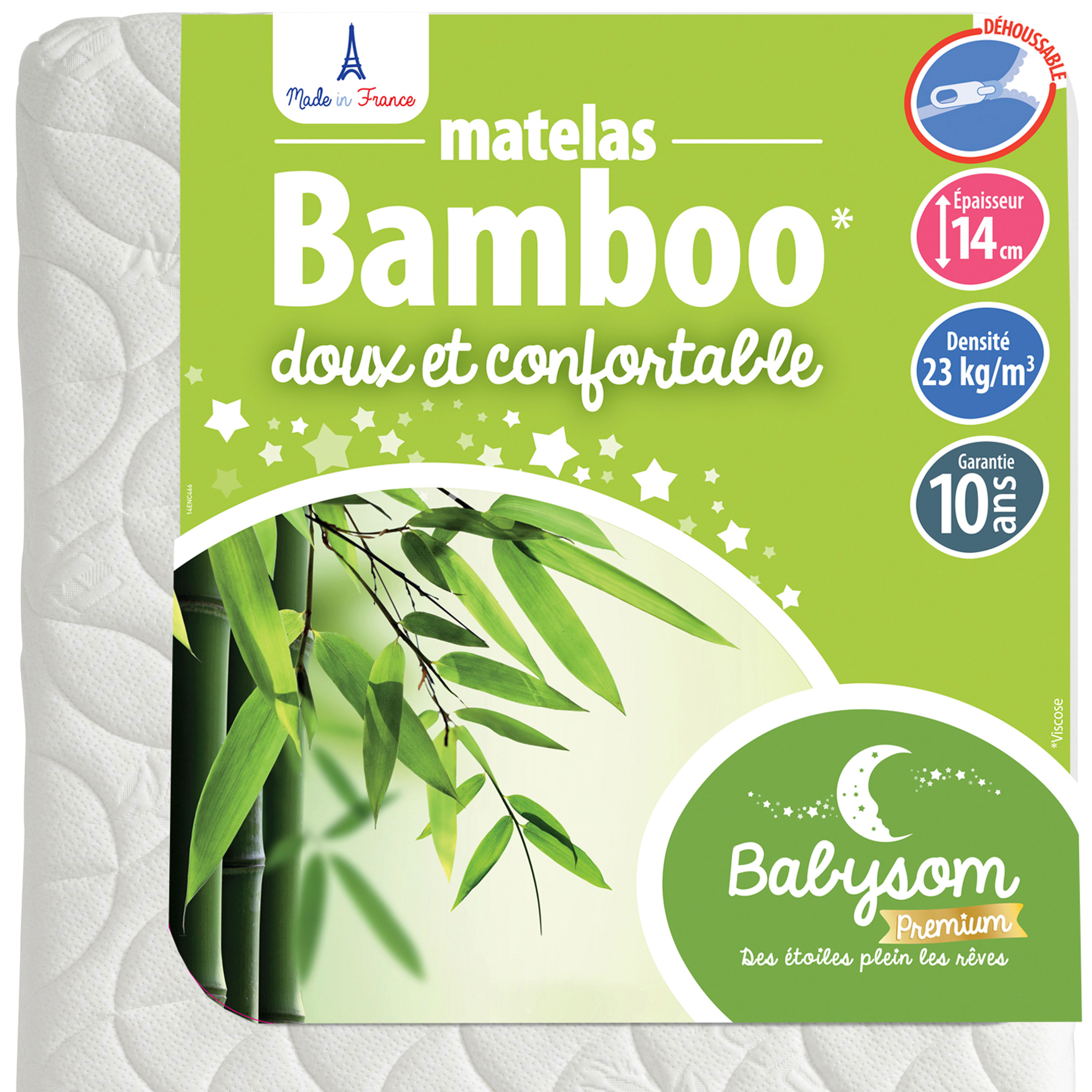 Matelas Bebe Bamboo Fabrication Francaise